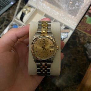 1992 Rolex Tudor Prince Oyster Vintage Watch 34mm